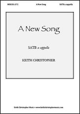 A New Song SATB choral sheet music cover